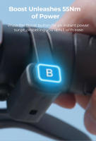 Bicicleta Eléctrica Plegable ENGWE EP-2 Boost, Motor 250W, Batería 48V 13Ah, Neumáticos Anchos  20*4.0 pulgadas, Máxima 25 km/h, Autonomía 120 km, Freno Disco Mecánico Delantero y Trasero, Sensor de Par, Suspensión Delantera, Shimano 7 Velocidades - Gris - details 1