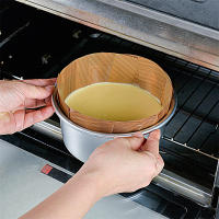 Mantel De Hornear Redondo Reutilizable 40cm Para Molde De Tarta No Adhiere Al Calor Resistente Al Horno Y BBQ Papel De Grasa Ecológico - details 3