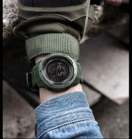 Reloj Deportivo SMAEL Para Hombres Multifuncional Con Alarma Pantalla De Silicona Azul Luz De Alarma Digital Reloj De Pulsera Joven - details 13