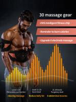 Almohadilla De Estimulación Muscular De Actualización Para Abdomen Y Piernas Equipo De Gimnasio En Casa Para Perder Peso Y Quemar Grasa Material De Alta Calidad Con 10 Modos Y 30 Niveles De Intensidad USB Cargable - details 8