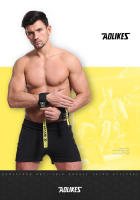AOLIKES 1 Par De Correas De Agarre Para Gimnasio Y Fitness Soporte De Muñeca Para Levantamiento De Pesas Y Domínicos Uso En Ejercicios De Pull up - details 3