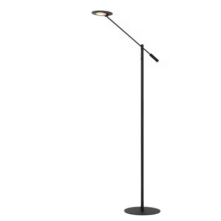 Lucide ANSELMO - Lámpara de lectura - Ø 25 cm - LED Regul. - 1x9W 3000K - Negro - 1