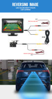 Cámara De Retrovisores LED HD MJDOUD Con Pantalla De Monitor Para Coche 9-36V Para Parqueo Pantalla De 4.3 Pulgadas - details 6