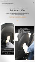 Protector De Asiento Trasero Para Tesla Model 3/Y Tapete De Cuero Antipatines Anti Suciedad Accesorio De Estilo Para Interior Del Coche Protección Para Niños - details 3