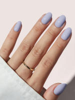 ARTAUG Uñas Postizas De Presión En Forma De Cuadrado Tamaño Medio Negras 24 Piezas Para Mujeres Y Niñas Decoración De Uñas Con Colores Candy Accesorios De Belleza - details 21