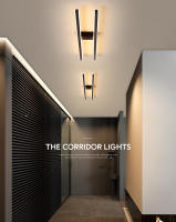 Lámpara De Techo LED Moderna Para Pasillo Dormitorio Industrial Decorativa Fuente De Aluminio Y Vidrio Para Iluminación Diaria En Cocina Comedor Estudio Baño - details 0