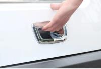Cubierta De Cepillo De Puerta Trasera En Cromo Para Buick Encore Opel/Vauxhall Mokka X 2013-2018 Accesorio De Estilo Cromado ABS - details 3
