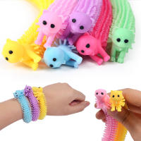 Juguetes Antiestrés De Unicorns Stretch String TPR Rope Alivio De Estrés Y Ventilación Para Autismo Juguetes Interactivos Divertidos Para Niños Y Adultos - details 3