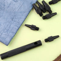 Juego De Herramientas De Punched IMZAY Cabeza Reemplazable Para Cuero Herramienta De Agujeros Para Leathercraft Y DIY Acero Inoxidable - details 3