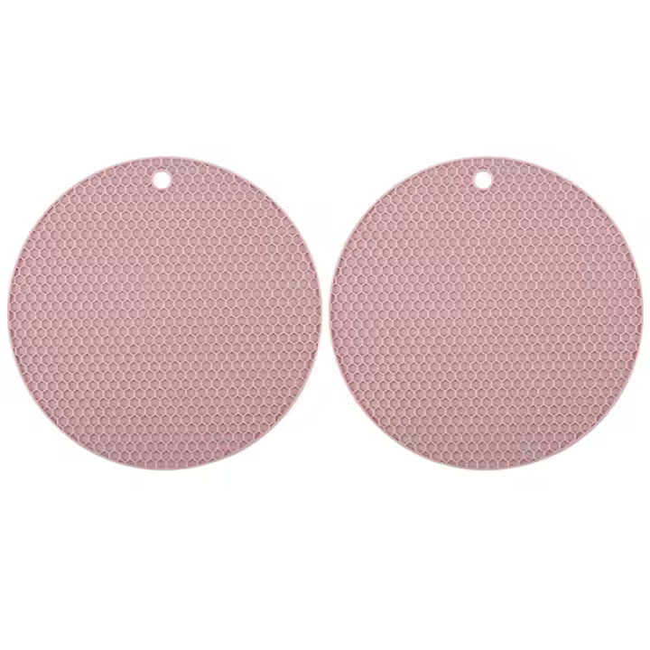 2/4 PCS Tapete De Silicona Multifuncional Resistente Al Calor Para Vaso Tapete De Mesa Antideslizante Soporte De Taza Accesorios De Cocina Modernos - 1