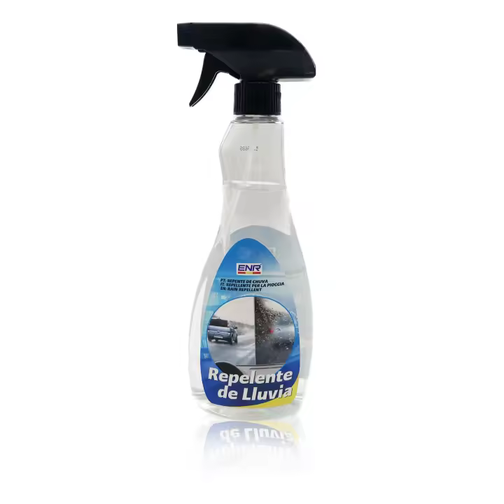 ENERFERO Líquido Limpiaparabrisas Coche，Antilluvia Parabrisas Coche, Retrovisor, Mampara Ducha, Espejos, Cristales Baño, 500ml(024198) - 1