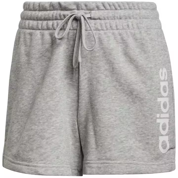 Pantalon Corto Adidas Slim Logo para mujer en color gris - 1