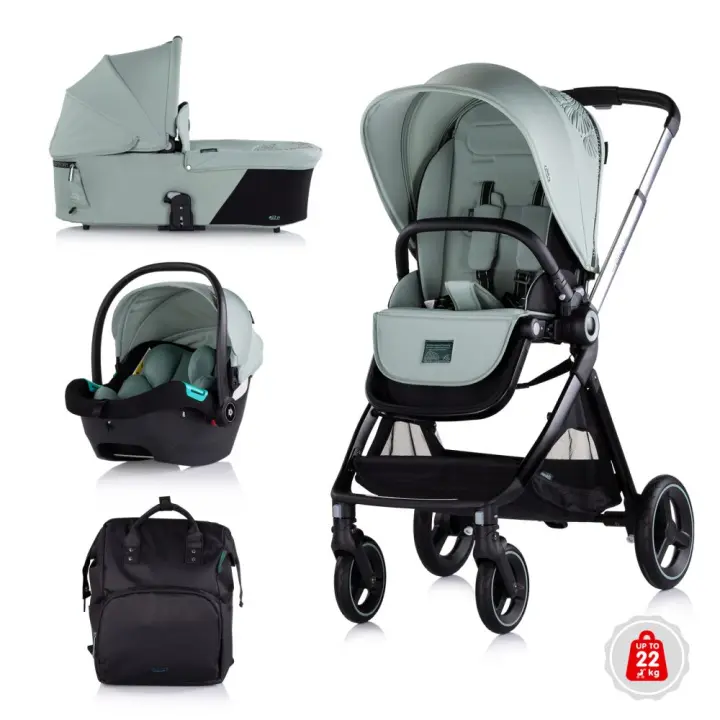 CHIPOLINO Carrito de bebé ELITE tres piezas de Chipolino - 1
