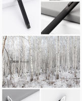 LT Hongdian Pluma De Caligrafía Negra De Selva De Titanio Regalo Para Estudiantes Y Negocios Caja Empaque Pluma De Tinta Metálica 1850 - details 2