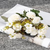 Decorativo De Flores Artificiales Clove Carnation En Maceta Para Decoración De Navidad Boda Y Casa Flor De Seda Hydrangea - details 0
