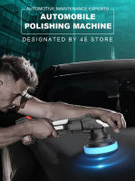 Pulidora de automóviles Inalámbrica de 900W, Pulidora de automóviles excéntrica sin escobillas de 5 pulgadas, Máquina pulidora y enceradora con 21V batería de 3000 mAh, 3 velocidades variables de 2500 a 6000RPM, para el cuidado detallado del automóvil - details 0