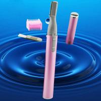 Afeitadora Eléctrica De Cejas Cuchilla Trimmer De Peluca Para Rostro Color Rosa Y Negro Incluye Cepillo Y Peine Para Cejas - details 0