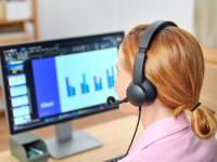 Auriculares USB para PC Trust Ayda, Micrófono Ajustable con Función Silencio, Sonido Estéreo, Control de Volumen en Auricular, Conexión USB, Diseño Ligero y Cómodo, Diadema Ajustable y Almohadillas Suaves, Ideal para Videollamadas, Uso Empresarial y Hogar - details 2