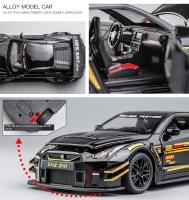 Modelo De Coche De Escala 1:24 God of War GTR De Aluminio Con Iluminación Suave Y Efecto De Sonido Simulado Resistente a Colisiones Y Caídas Para Jóvenes Y Adultos - details 4