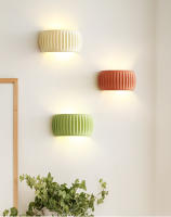 Lámpara De Pared Beige Francés En Resina Para Dormitorio Sala De Estar Moderna Lámpara Ambiental Para Pasillo Y Escalera - details 0