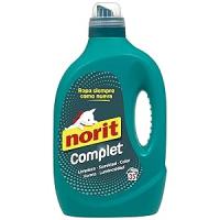 Norit Complet - Detergente Líquido para Toda la Ropa, Máxima Limpieza y Luminosidad, Cuida y Suaviza el Tejido, Mantiene Aspecto, Forma y Color Tras Lavado - Pack de 2 x 1,75 L - details 1