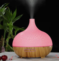 Humidificador de aceites esenciales de grano de madera con USB de 5 V, gran volumen de niebla, colorido, automático, tipo cebolla, gran volumen de niebla. - details 11