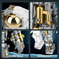 Bloques De Construcción Mecánica Espacial Astronauta 1088PCS Juguetes De Artesanía Para Niños Decoración De Escritorio Regalo Ideal Para Edad 6-12 Años - details 2