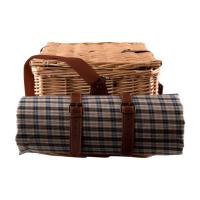 Cesta de picnic con todo tipo de menaje para pasar un día en el campo - details 0