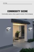 Nueva Lámpara De Pared LED Solar Para Jardín Con Sensor De Movimiento Y Múltiples Modos Resistente Al Agua Iluminación De Seguridad Para Camino Del Jardín - details 10