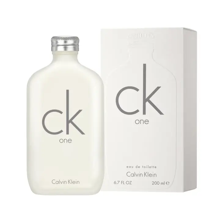 Calvin Klein - CK One Eau de Toilette Set 200 Ml. Colonia 200 Ml Unisex | Fresca, para Uso Diario. Fragancia icónica para los tiempos modernos. Para mujer y para hombre. - 1