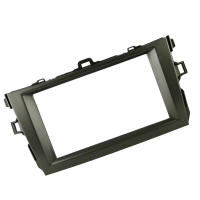 Marco De Panel Para Radio DVD Estéreo 2DIN De Coche En ABS Para Toyota Corolla 2008-2010 Negro Instalación De Kit De Marco - details 4