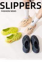 Sandalias De Verano Para Hombres EVA Suave Antideslizante Calzado Cómodo Con Agujeros Para Uso Casual Exterior - details 0