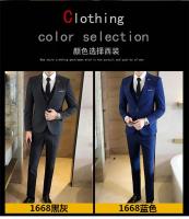 Traje De Moda Para Hombre 2025 (Blazer+Chaleco+Pantalones) Estilo Artístico Casuero Elegante Talla M-5XL Adecuado Para Bodas Y Trabajo - details 30