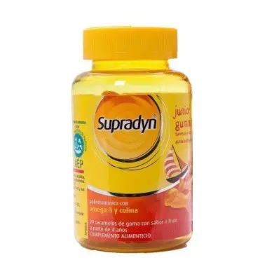 Supradyn Junior Gummies Multivitaminas para Niños y Adultos 30 Gominolas - 1