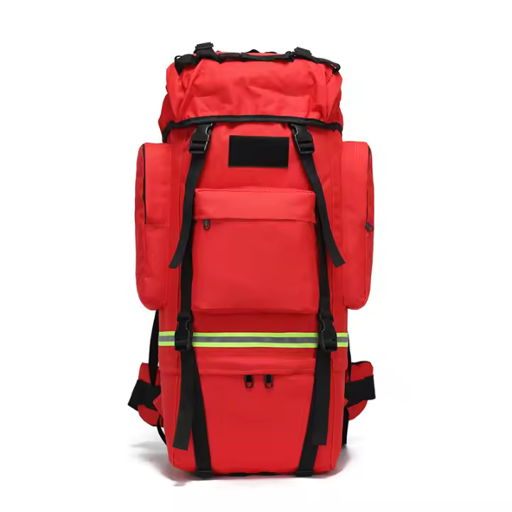 Mochipa de Montañismo de gran capacidad de 65L, ideal para acampar al Aire Libre, senderismo, mochila impermeable, ideal para Emergencias de inundación y terremotos. - 1
