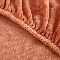 Cubierta De Sofá De Alta Elasticidad En Chenille Cubierta De Cojín Monocromo Universal Para Todas Las Estaciones Fáciles De Instalar - details 7