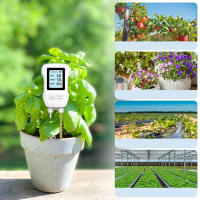 Medidor De Humedad Y Temperatura Del Suelo PH 3 En 1 Para Jardinería Lawn Farming Con Pantalla LCD Herramienta Digital Para Plantas - details 2