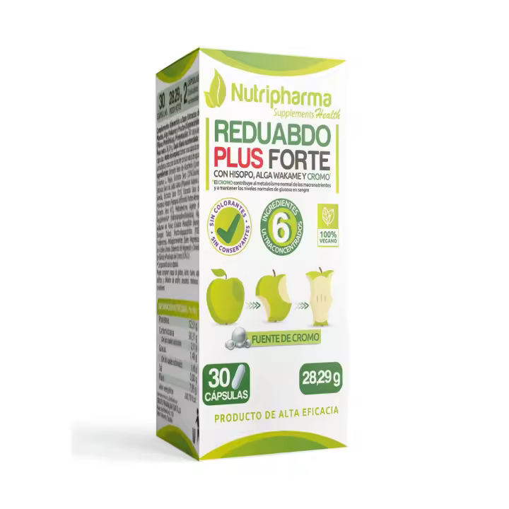 REDUABDO PLUS FORTE | 15- 30 días | Reduce La Grasa Parda Acumulada a Nivel Abdominal | Nutripharma Supplements - 1