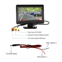 Monitor De Coche HD De 4.3 Pulgadas Pantalla TFT LCD Digital Con Cámara Trasera HD Color Soporte PAL / NTSC / AUTO Para In-Dash - details 0