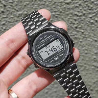 Reloj Digital Elegante Para Mujer En Oro Y Plata De Acero Inoxidable Reloj De Pulsera Electrónico Para Negocios Y Hombres - details 28