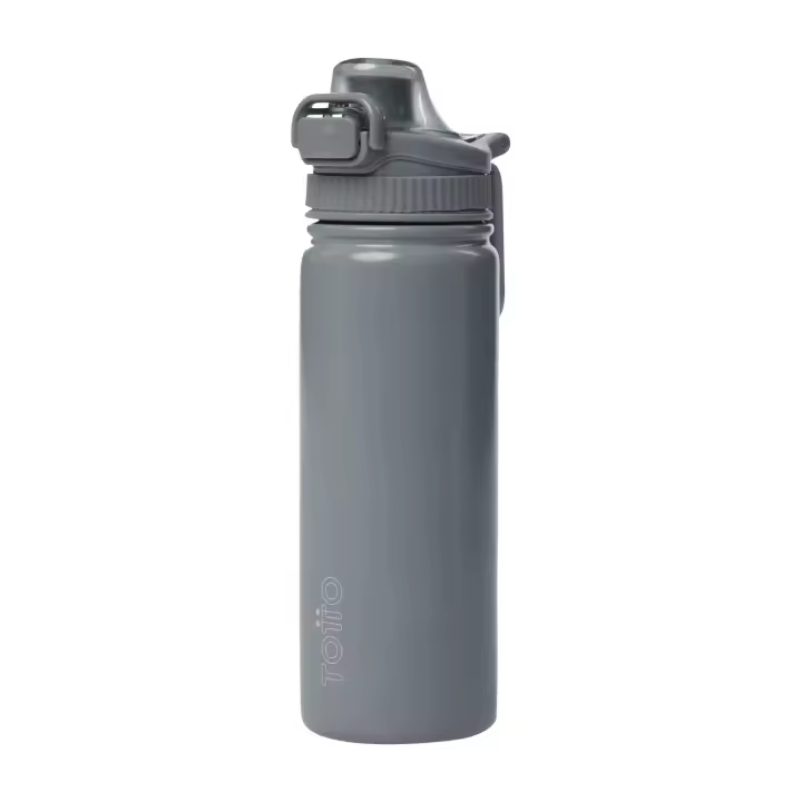 Totto Botella  Jet 550 -Dimensiones:7.5 x 24 x 7.6 cm-Material:acero inoxidable - 1