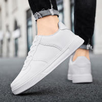 Zapatos De Correr Casuales Para Hombre En Cuero Blanco Transpirables Y Cómodos Talla 36-47 Moda Al Aire Libre Pareja Calzado - details 13