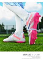 Nuevos Zapatos De Fútbol Para Hombres Zapatillas Deportivas Profesionales Con Punta Larga Antideslizantes Para Campo De Fútbol Interior Y Exterior Microfibra T18 - details 26