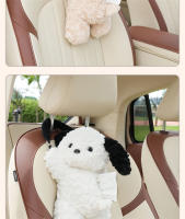 Muñeco De Peluche De Panda Rojo Estuche De Papel Higiénico De Muñeco De Peluche Para Decoración Del Hogar Figura De Perro Oso Kawaii Para Colgar En La Pared - details 7