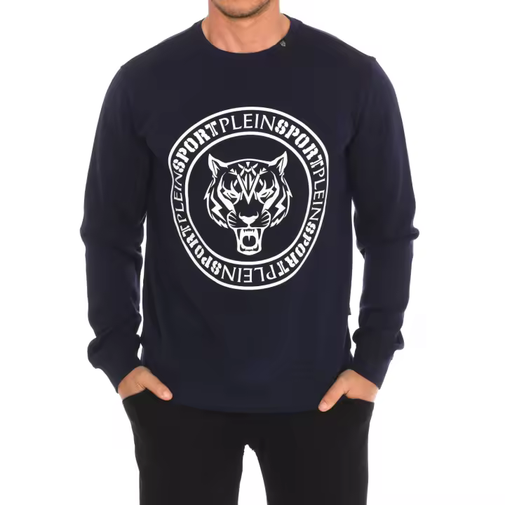 Plein Sport-Sudadera de manga larga y cuello redondo FIPSG603 para Hombre - 1