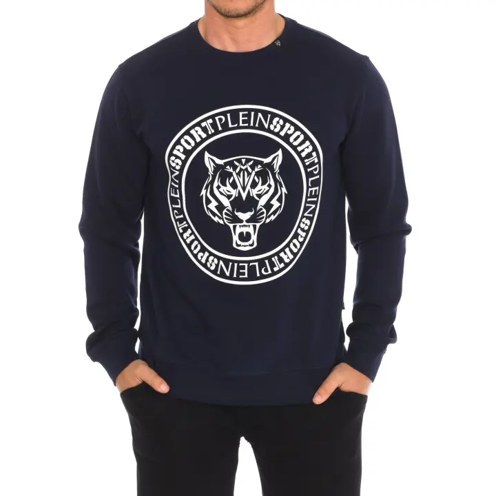 Plein Sport-Sudadera de manga larga y cuello redondo FIPSG603 para Hombre - 1