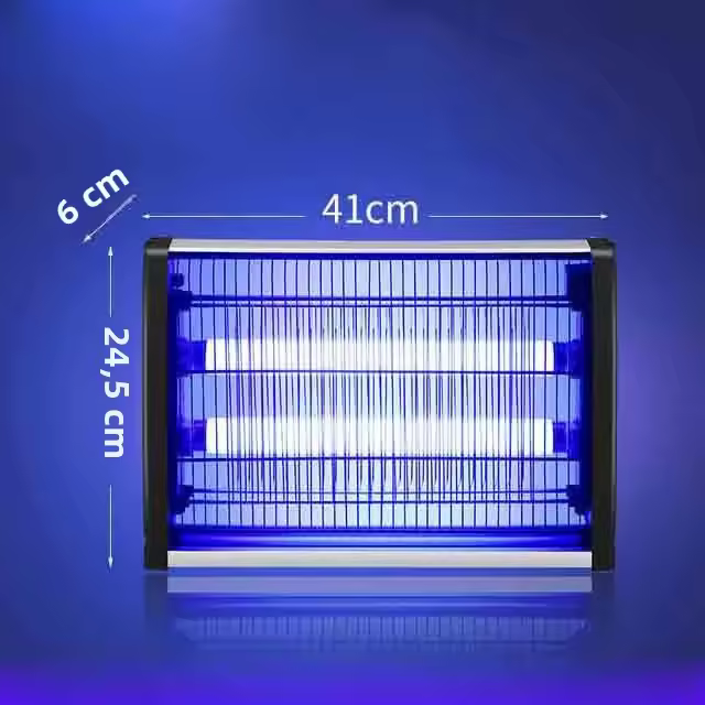 Lampara Eléctrica Repelente De Plagas 20W Asesino De Insectos UVA Atrayente Para La Eliminación De Mosquitos Y Otros Insectos 110V/220V - 1