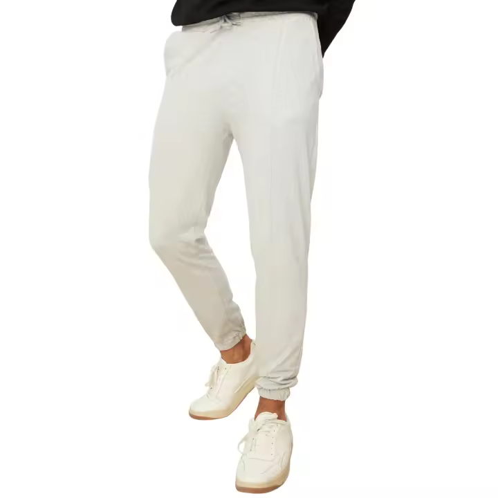 Trendyol Gray Regular Cut Ribbed Rubber Leg Sweatpants Tmnaw21Ea0294 - 1