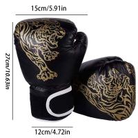 Guantes De Boxeo Para Adultos Y Niños De PU Transpirable Entrenamiento De Kickboxing Y Lucha Deportiva Para El Hogar - details 16