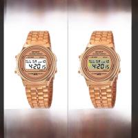 Reloj Digital Elegante Para Mujer En Oro Y Plata De Acero Inoxidable Reloj De Pulsera Electrónico Para Negocios Y Hombres - details 38